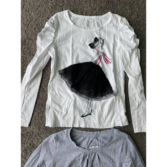 Girls size medium 7/8 long sleeve top, jeggings bundle - Picture 10 of 10